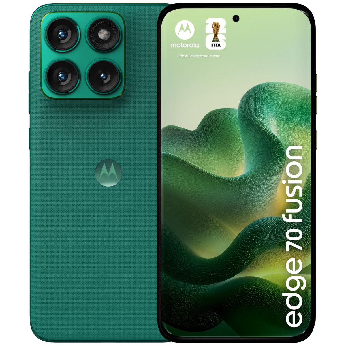 176856808_1 MOTOROLA edge 70 fusion, Verde, Móvil Android, 128 GB, 8 GB RAM, 6,78 " Extremes AMOLED, Gorilla Glass 7i, 144 Hz, Snapdragon, 7s Gen 3, 7000 mAh - Imagen 1