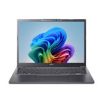 USB PD Portátil - ACER Aspire 14 AI, 14 " WUXGA, Intel Core Ultra 7 256V, 16 GB RAM, 512 GB SSD, HD Graphics, Windows, Gris