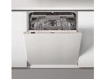Whirlpool Lavavajillas integrable - Whirlpool WIC 3C34 PFE S, 14 cubiertos, 8 Programas, 60 cm, PowerClean Pro, Tecnología 6TH SENSE, Sin panelar