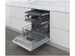Whirlpool Lavavajillas integrable - Whirlpool WIC 3C34 PFE S, 14 cubiertos, 8 Programas, 60 cm, PowerClean Pro, Tecnología 6TH SENSE, Sin panelar - Imagen 4