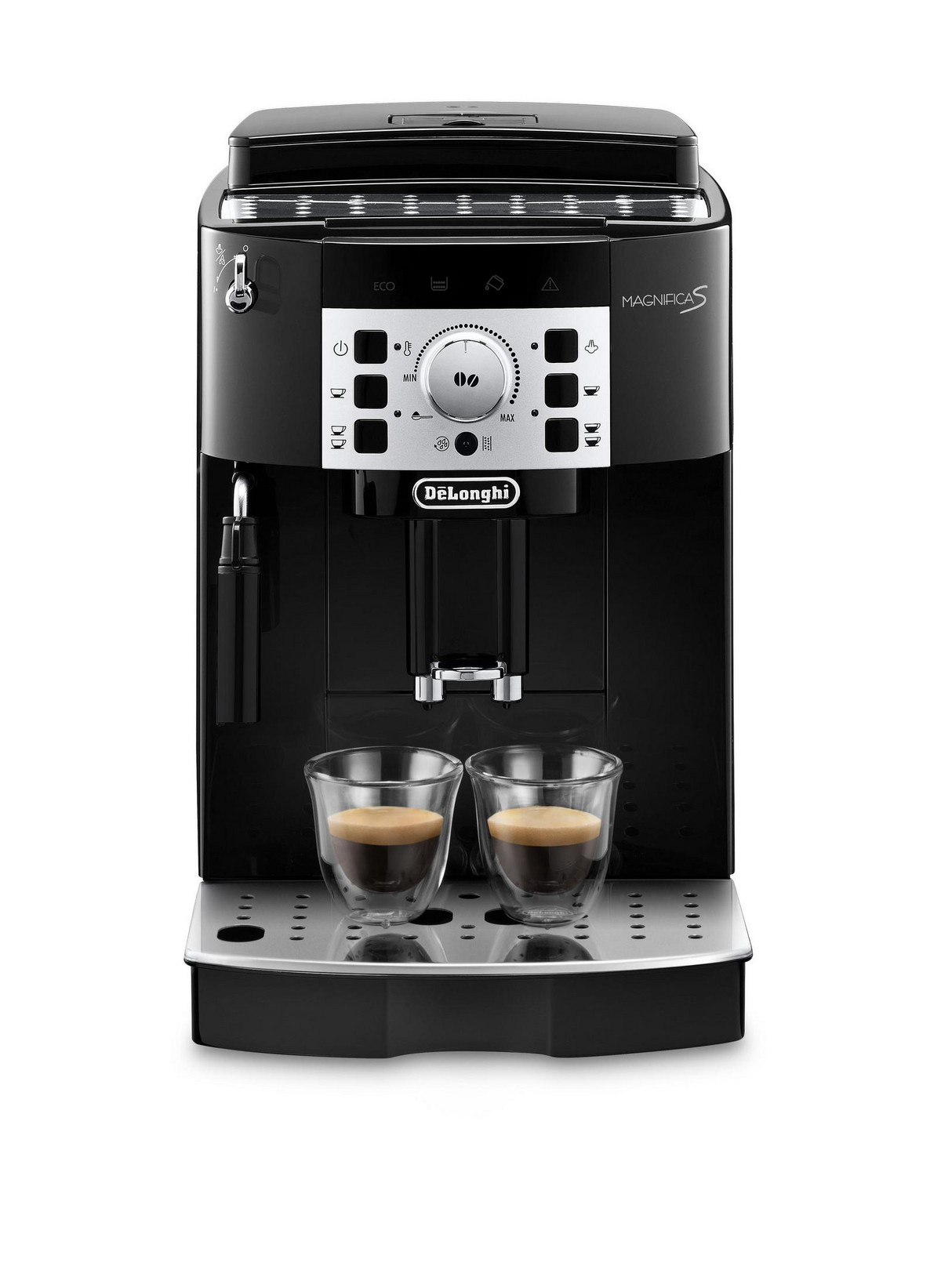 79349941_1 DELONGHI Cafetera superautomática; - DELONGHI ECAM22.110.B, 15 bar, 1450 W, 1 l, 2 tazas, Negro - Imagen 1