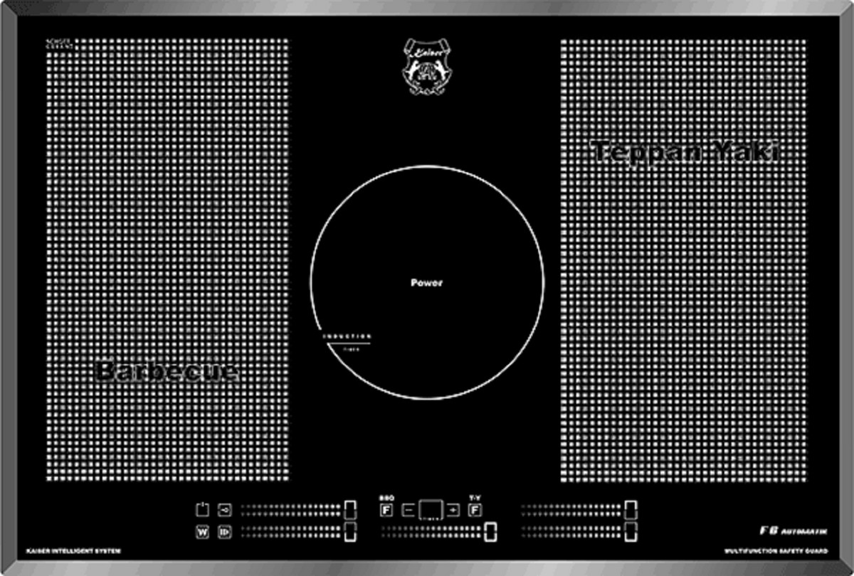 83274535_1 KAISER Placa de vitrocerámica - KAISER KCT 777 FI, 5 zonas, 770 mm, Negro - Imagen 1
