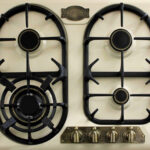 KAISER Placa de gas - KAISER KG 6325 ElfEm Turbo, 4 zonas, 59 cm, Negro