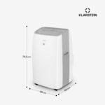 Aire acondicionado portátil - KLARSTEIN Grandbreeze Eco 12K, 12000 fg/h, 59 m², 64 dB(A), Blanco - Imagen 7