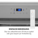 Aire acondicionado portátil - KLARSTEIN Grandbreeze Eco 12K, 12000 fg/h, 59 m², 64 dB(A), Blanco - Imagen 8