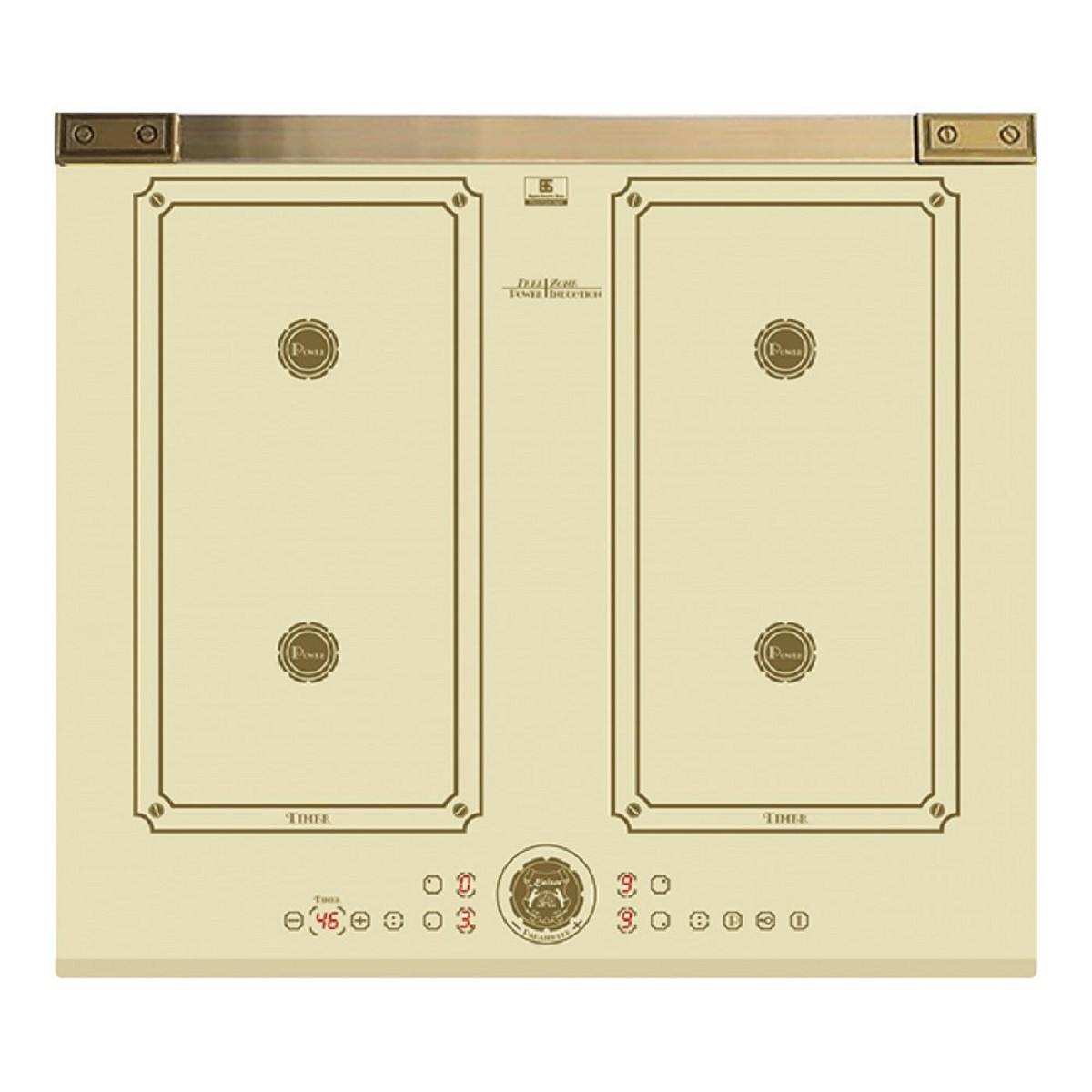 85777791_1 KAISER Placa de inducción - KAISER 46127413, 4 zonas, 59 cm, Elfenbein - Imagen 1