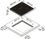 KAISER Placa de inducción - KAISER 46127383, 4 zonas, 60 cm, Fris - Imagen 3