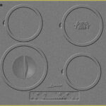 KAISER Placa de inducción - KAISER 46127345, 4 zonas, 59 cm, Oro
