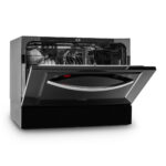 Lavavajillas compacto - KLARSTEIN Amazonia 6, 6 servicios, 6 programas, 550 mm, Negro