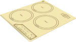 KAISER Placa de gas - KAISER KCG 6380, 3 zonas, 45 cm, Negro - Imagen 2