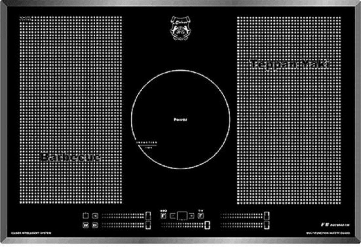 86648711_1 KAISER Placa de vitrocerámica - KAISER EH 6326 SP, 5 zonas, 77 cm, Negro - Imagen 1