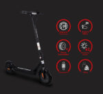 URBANGLIDE Patinete eléctrico - URBANGLIDE Patinete Eléctrico URBANGLIDE RIDE 100XS - 7,5Ah - 350W - Ruedas 10", Pot. máx. 350 W, Carga máx. 100 kg, 7 - Imagen 2