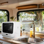 EVVO Lavavajillas compacto - EVVO MINI D TRIP, 3 programas, 42,0 cm, 300 - Imagen 4
