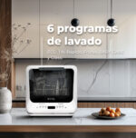 EVVO Lavavajillas compacto - EVVO MINI D TRIP, 3 programas, 42,0 cm, 300 - Imagen 5