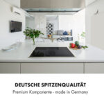 KLARSTEIN Placa de inducción - KLARSTEIN Delicatessa 60 Prime, 4 zonas, 59 cm, Negro / Plata Metálica - Imagen 8