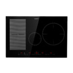 KLARSTEIN Placa de inducción - KLARSTEIN Delicatessa 77 Hybrid, 4 zonas, 77 cm, Negro