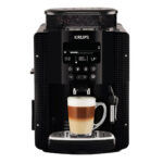 KRUPS Cafetera automática - KRUPS EA815070, 15 bar, 1450 W, 25 tazas, Negro