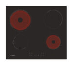 CANDY Placas de coccion - CANDY Vitroceramica Candy CH64CCB, 4 fuegos, 4 zonas, 590 mm, Negro - Imagen 2