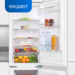 EXQUISIT Frigorífico combi integrable - EXQUISIT EKGC270-70-E-040F, Estático, Altura 1785 mm, Capacidad 249 l, Blanco - Imagen 2
