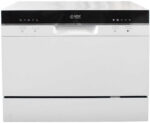 VOX Lavavajillas compacto - VOX LCT8F Sobre encimera, 6 servicios, silencioso, 6 servicios, 5 programas, 550 mm, Blanco - Imagen 2