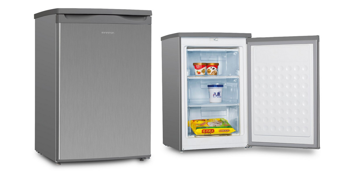 92523366_1 INFINITON Congelador vertical - INFINITON CV-A82I, 85 cm, Inox - Imagen 1
