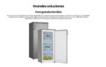 INFINITON Congelador vertical - INFINITON CV-A82I, 85 cm, Inox - Imagen 3