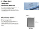 INFINITON Congelador vertical - INFINITON CV-A82I, 85 cm, Inox - Imagen 7