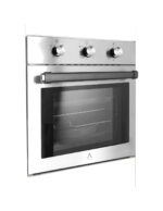 ALPHA Horno - ALPHA Horno de Gas NEPTUNO LUX GAS, Integrado + Libre instalación, Esmalte fácil de limpiar, 62 l, 60 cm, Negro - Imagen 2