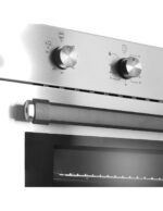 ALPHA Horno - ALPHA Horno de Gas NEPTUNO LUX GAS, Integrado + Libre instalación, Esmalte fácil de limpiar, 62 l, 60 cm, Negro - Imagen 4