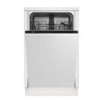 BEKO Lavavajillas integrable 45 cm - BEKO DIS35023, 10 servicios, 5 programas, 44,8 cm, Not available