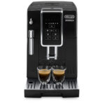 DE Cafetera superautomática - DE LONGHI ECAM350.15.B basic, 15 bar, 1450 W, 2 tazas, Negro