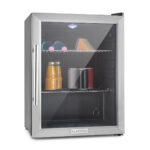 Nevera pequeña - KLARSTEIN Beersafe XL, Altura 630 mm, Acero Inoxidable
