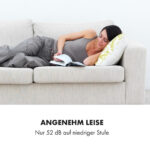 Aire acondicionado portátil - KLARSTEIN Iceblock, 12000 fg/h, 3 velocidades, 59 m², 50 dB(A), Blanco - Imagen 8