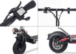 URBANGLIDE Patinete eléctrico - URBANGLIDE Patinete eléctrico URBANGLIDE eCross PRO BOOST 48v - 2x 800W - 13Ah, Pot. máx. 1600 W, Carga máx. 120 kg, 5 - Imagen 3
