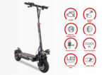 URBANGLIDE Patinete eléctrico - URBANGLIDE Patinete eléctrico URBANGLIDE eCross PRO BOOST 48v - 2x 800W - 13Ah, Pot. máx. 1600 W, Carga máx. 120 kg, 5 - Imagen 4