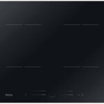 HAIER Placa de vitrocerámica - HAIER 33802770, 4 zonas, 590 mm, Negro