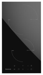 TAURUS Placa de vitrocerámica - TAURUS 974672000, 2 zonas, 28,8 cm, Negro