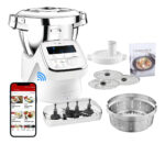 MOULINEX Robot de cocina - MOULINEX HF9083, 1550 W, 3 l, Blanco