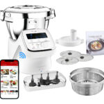 MOULINEX Robot de cocina - MOULINEX HF9083, 1550 W, 3 l, Blanco