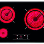 TEKA Placa de vitrocerámica - TEKA TR 5300, 3 zonas, 600 mm, Negro