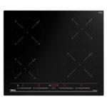 TEKA Placa de vitrocerámica - TEKA IBC 64010, 4 zonas, 600 mm, Negro