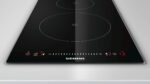 SIEMENS Placa de vitrocerámica - SIEMENS EH375FBB1E, 2 zonas, 302 mm, Negro - Imagen 2