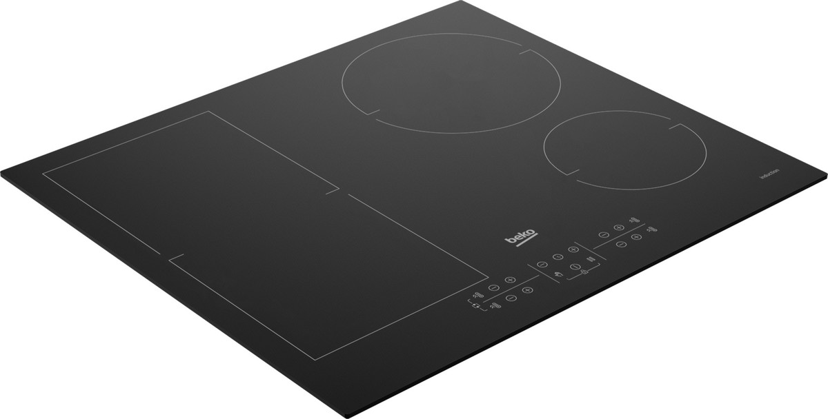 94570922_2 BEKO Placa de vitrocerámica - BEKO HII64200FMT, 4 zona(s) zonas, 580 mm, Negro - Imagen 1