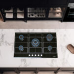 CATA Placa de gas - CATA LCI 9041 BK, 5 zonas, 87,4 cm, Negro - Imagen 6