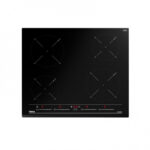TEKA Placa de vitrocerámica - TEKA IZC 64010 BK MSS, 4 zonas, 600 mm, Negro