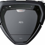 AEG Robot aspirador - AEG 900 277 479, 14,4 V, Depósito 0,7 l, Autonomía 40 min, Gris