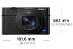 SONY Cámara compacta - SONY DSCRX100M7.CE3, 20,1 megapixel, (3840, 2160), Negro - Imagen 5
