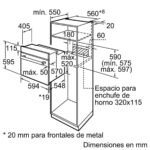 Balay Horno multifunción - Balay Horno multifunción, Integrable, Sí, 66 l, 548 mm, Negro - Imagen 2