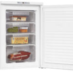 EXQUISIT Congelador bajo encimera - EXQUISIT 811100303, 91 l, 855 mm, Blanco