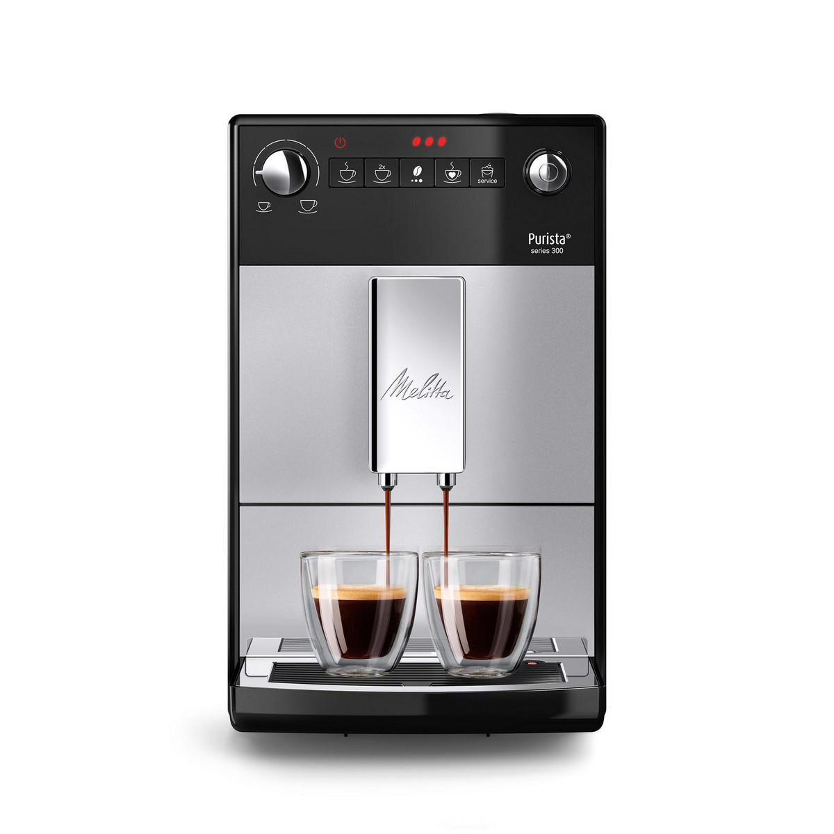 95689620_1 MELITTA Cafetera express - MELITTA 6766667, 15 bar, 1450 W, 15 tazas, Negro - Imagen 1